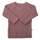 Joha meriinovillane kootud pullover, rose