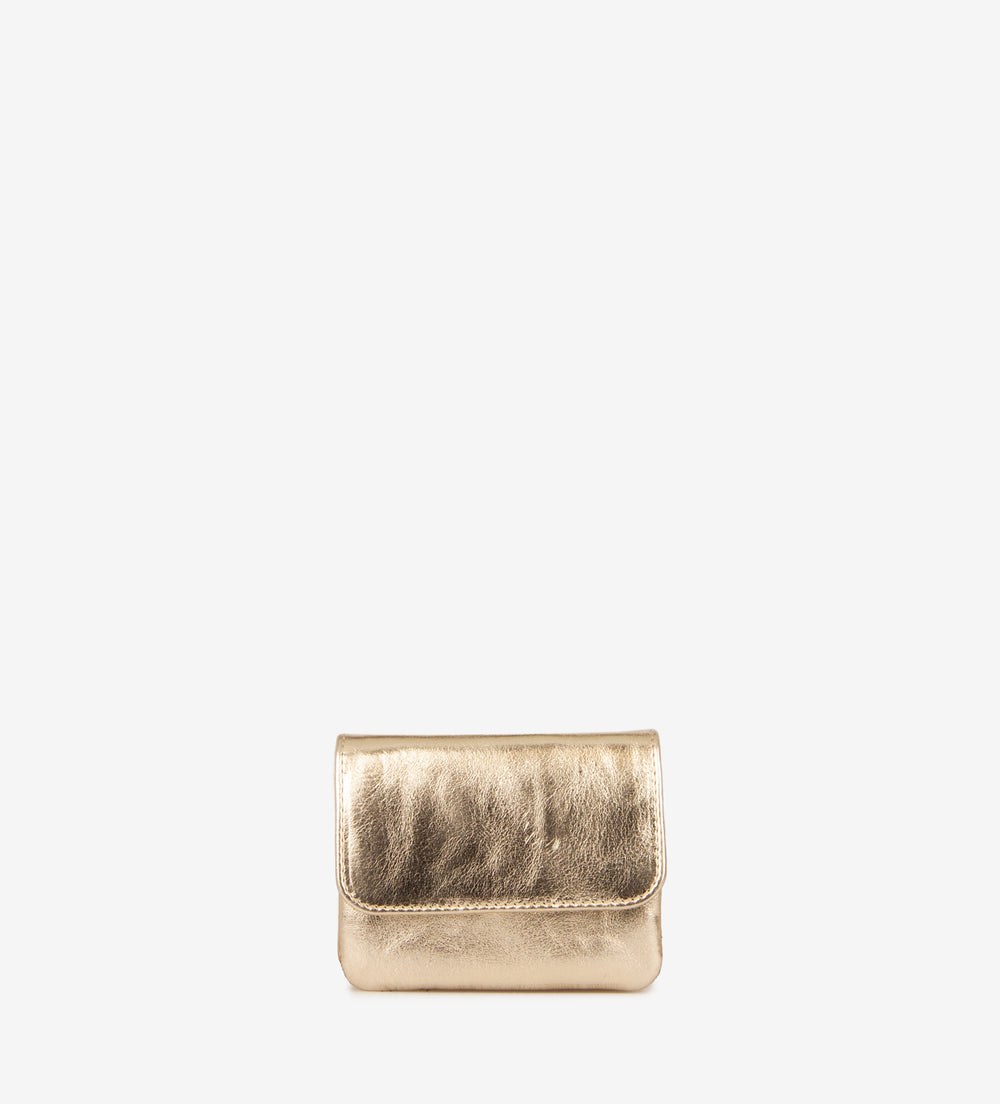Treats nahast rahakott Ritzy Johanne Gold
