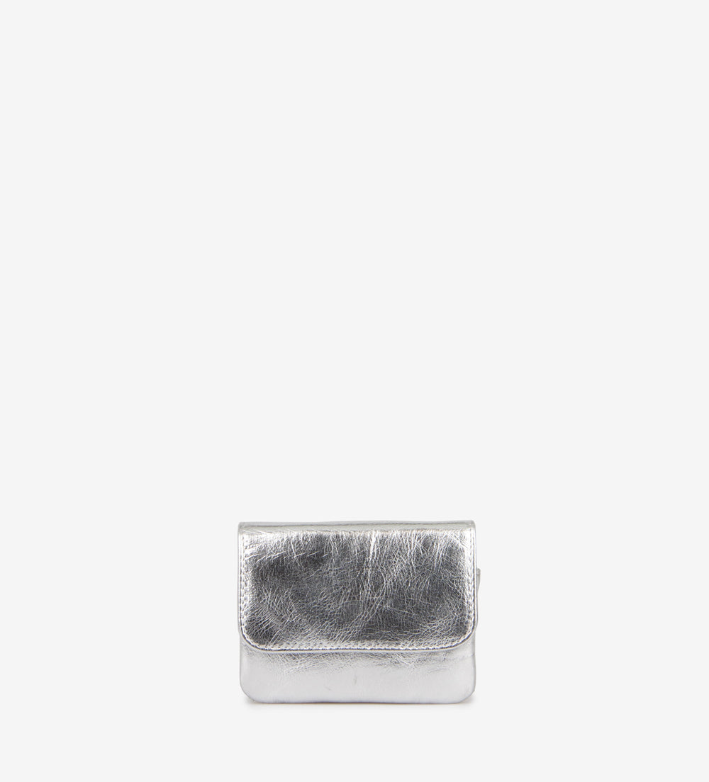 Treats nahast rahakott Ritzy Johanne Silver