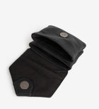 Treats nahast rahakott Faye Soft Black