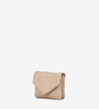 Treats nahast rahakott Faye Soft Beige