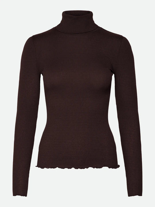 Rosemunde siidist polo, ganache