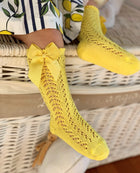 Condor pitsilised puuvillased põlvikud, lipsuga, Limoncello