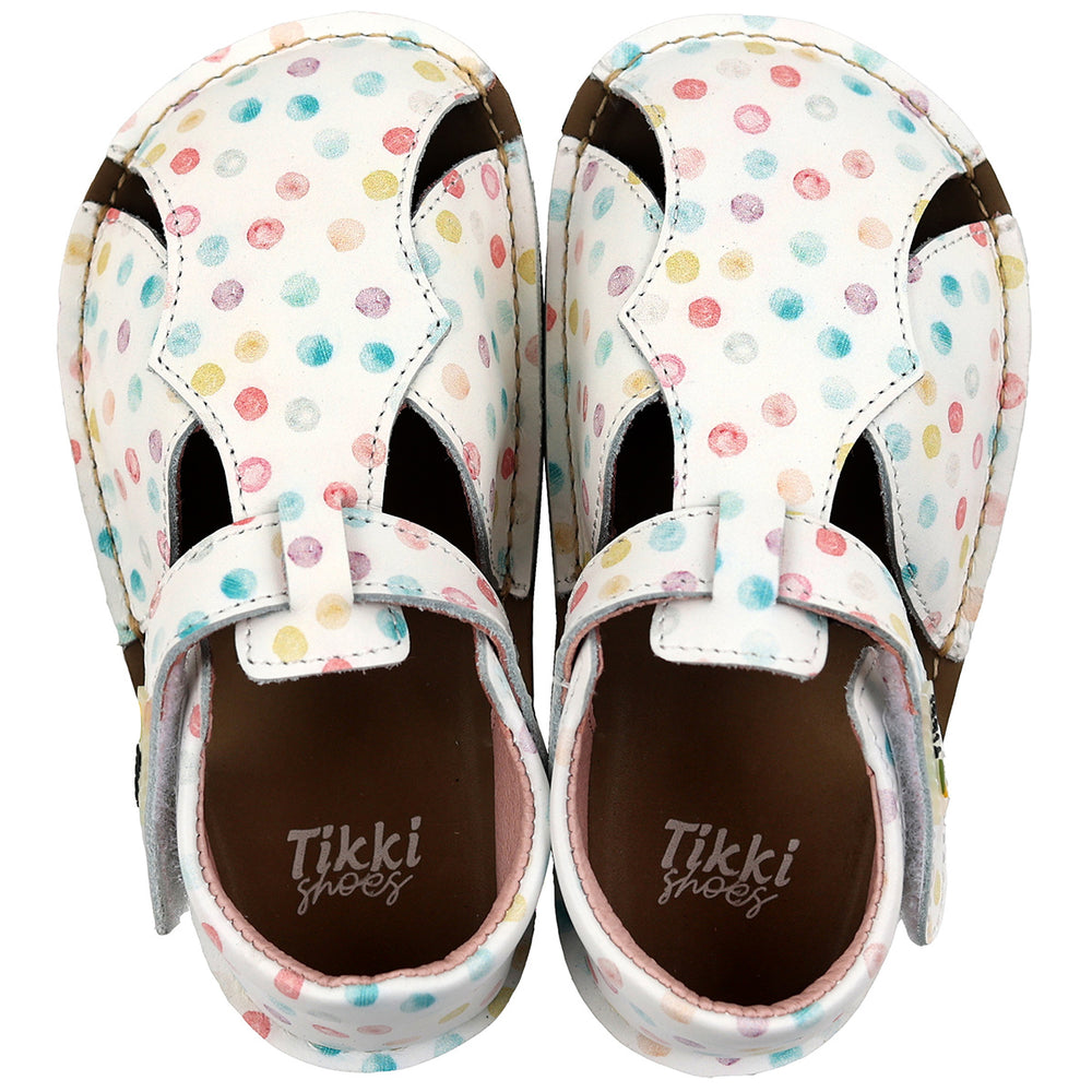 Tikki Mariposa Leather sandaalid, confetti