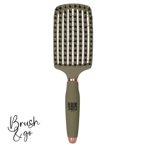 Hairjewelz by Elle, “BRUSH & GO” juuksehari