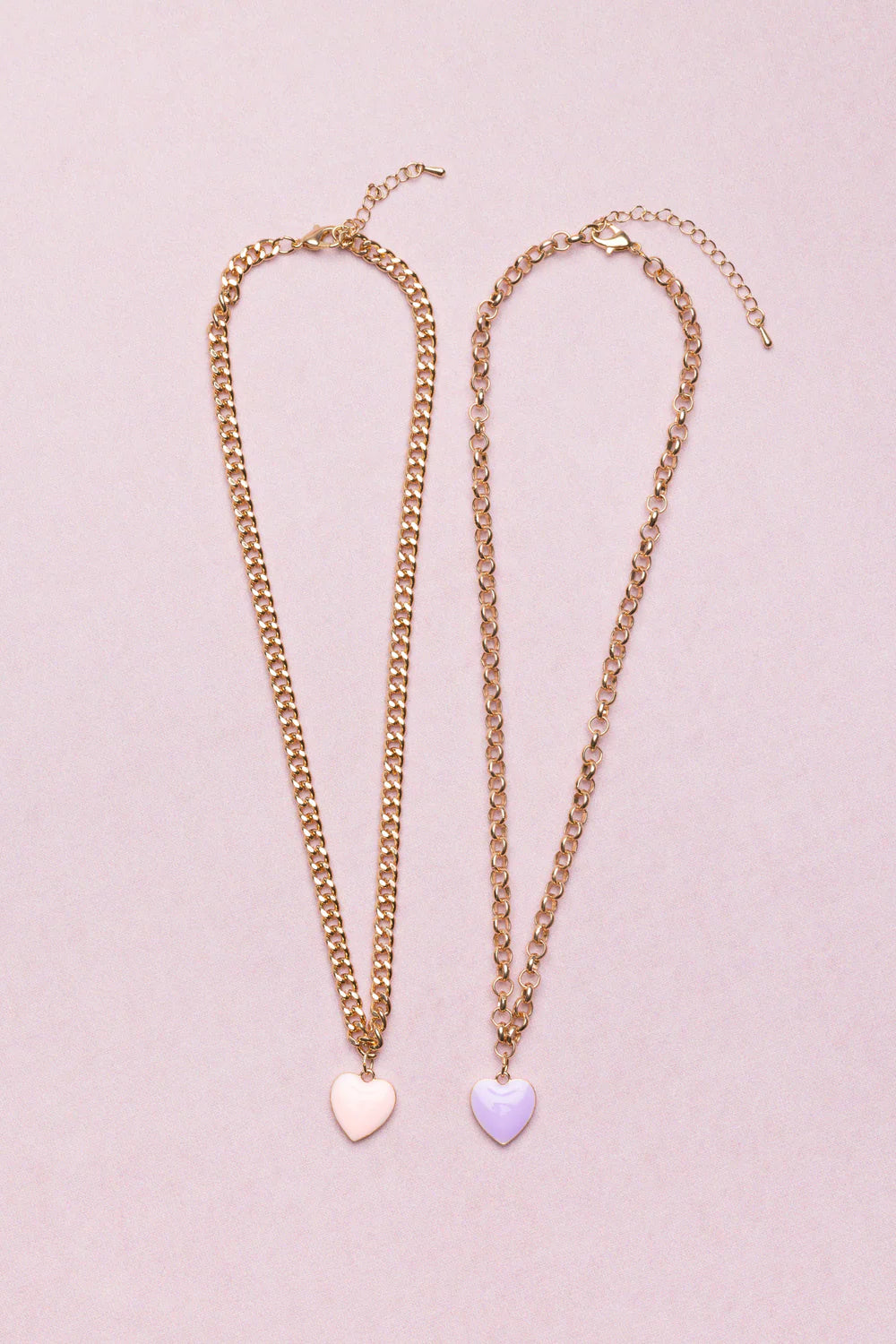 Great Pretenders Boutique Chunky Chain Heart Necklace (2 erinevat stiili)