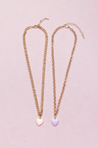 Great Pretenders Boutique Chunky Chain Heart Necklace (2 erinevat stiili)