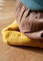 GoBabyGo libisemiskindlad froteesokid, Mustard
