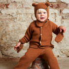 Fred´s World Wool fleece jacket baby, Almond