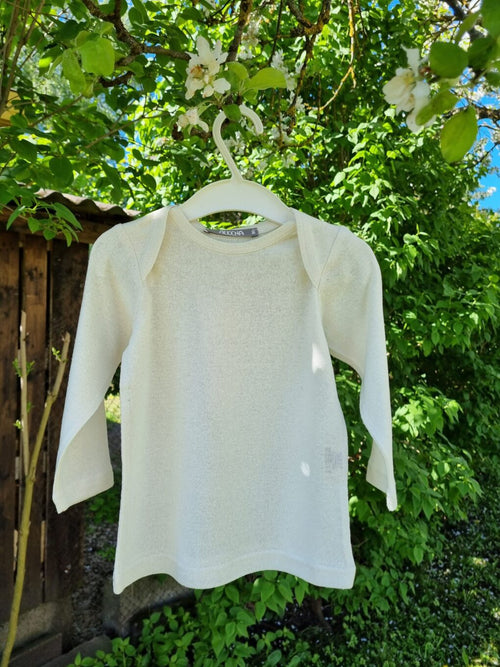 Bourette´i siidist pv pluus, White