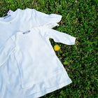 Bourette´i siidist pv pluus, White