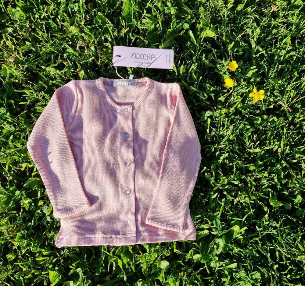 Bourette´i siidist kardigan, Rose