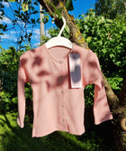 Bourette´i siidist kardigan, Rose