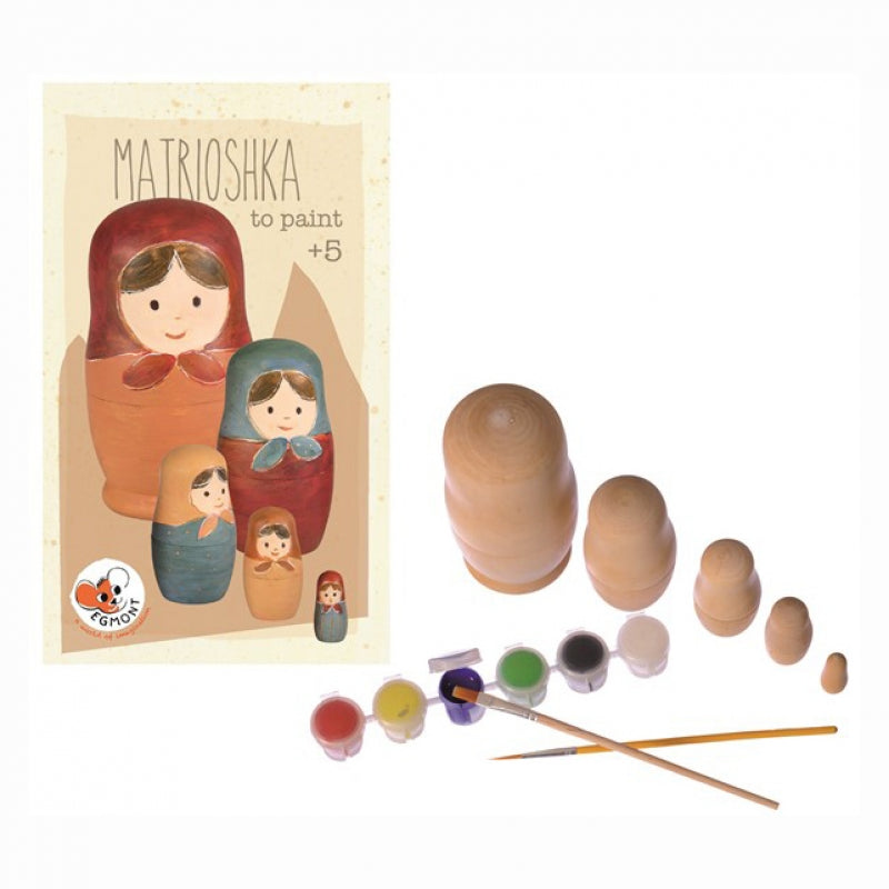 Egmont Toys värvitav Matrjoška