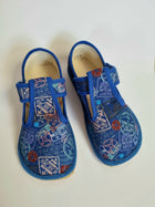 Beda Boty sisejalats, blue signs