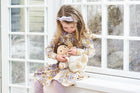 Müsli Cardamine l/s dress, calm yellow