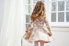 Müsli Cardamine l/s dress, calm yellow