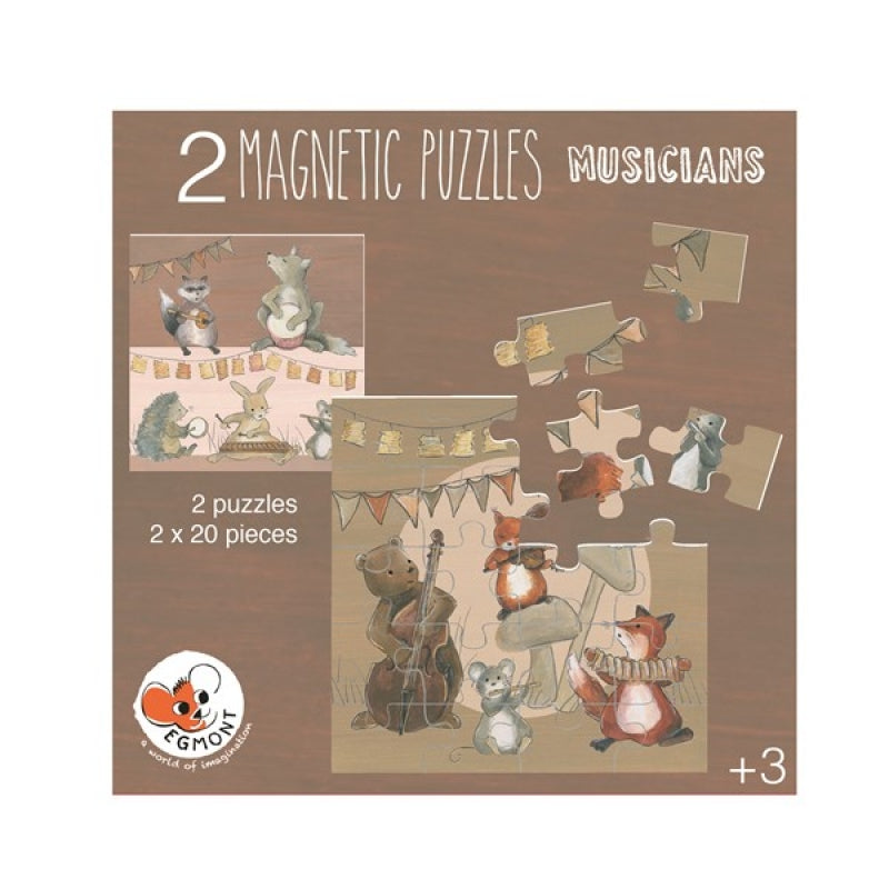 Egmont Toys magnetiline pusle, Muusikud