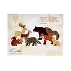 Egmont Toys 8 puidust Metslooma