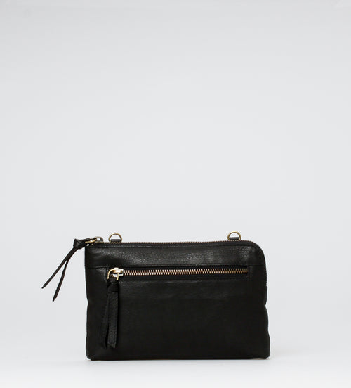 Treats nahast väike crossbody-kott Nanna Common, black