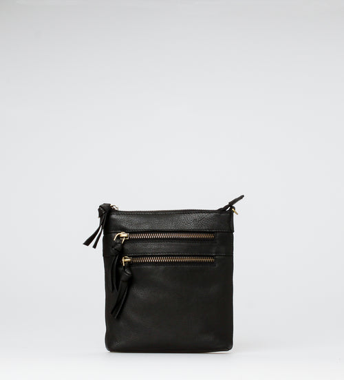 Treats nahast väike crossbody-kott Rosa Common, black