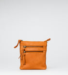 Treats nahast väike crossbody-kott Rosa Common, cognac