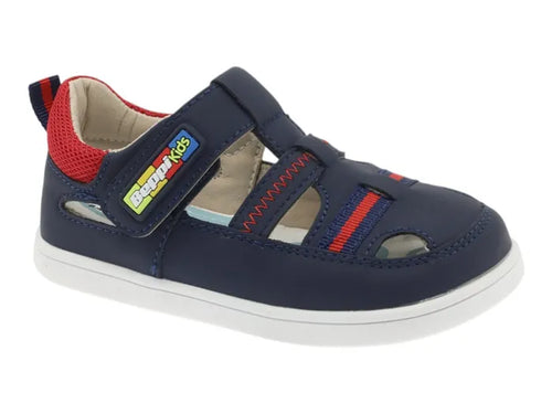 Beppi kinnised sandaalid, navy blue
