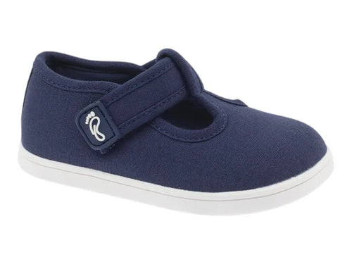 Beppi tekstiilist kingad, navy blue