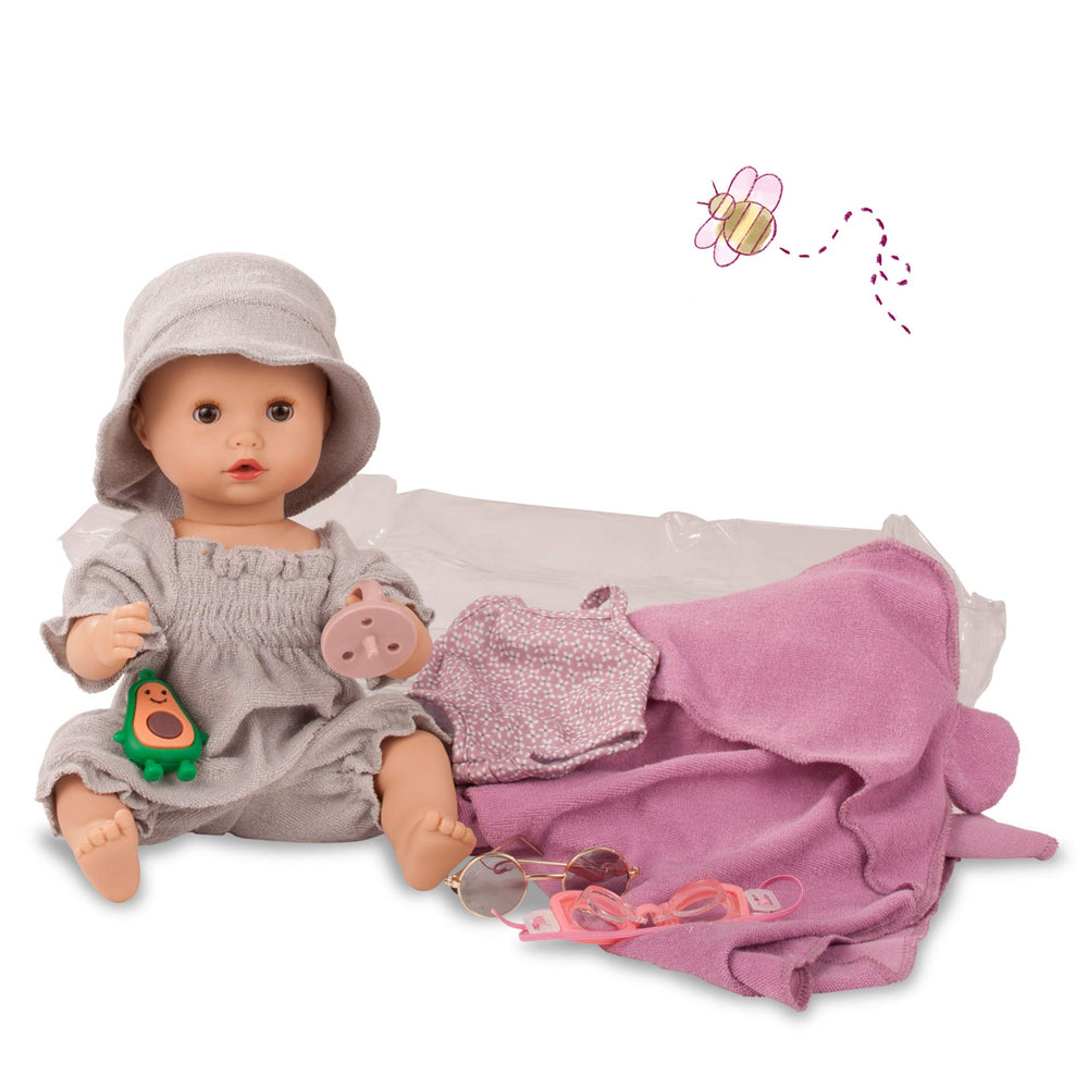 Götz Sleepy Aquini avocado girl, 33cm