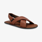GROUNDIES® Verona Vegan Dark Brown, naiste barefoot sandaalid