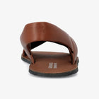GROUNDIES® Verona Vegan Dark Brown, naiste barefoot sandaalid