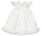 MarMar Druse Frill kleit, Valge