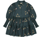 MarMar Dela Dress, Deep Forest Hearts