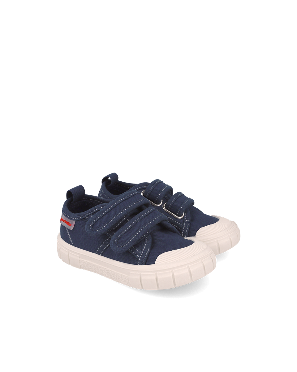 Garvalin Azul Marino tekstiilist barefoot tennised