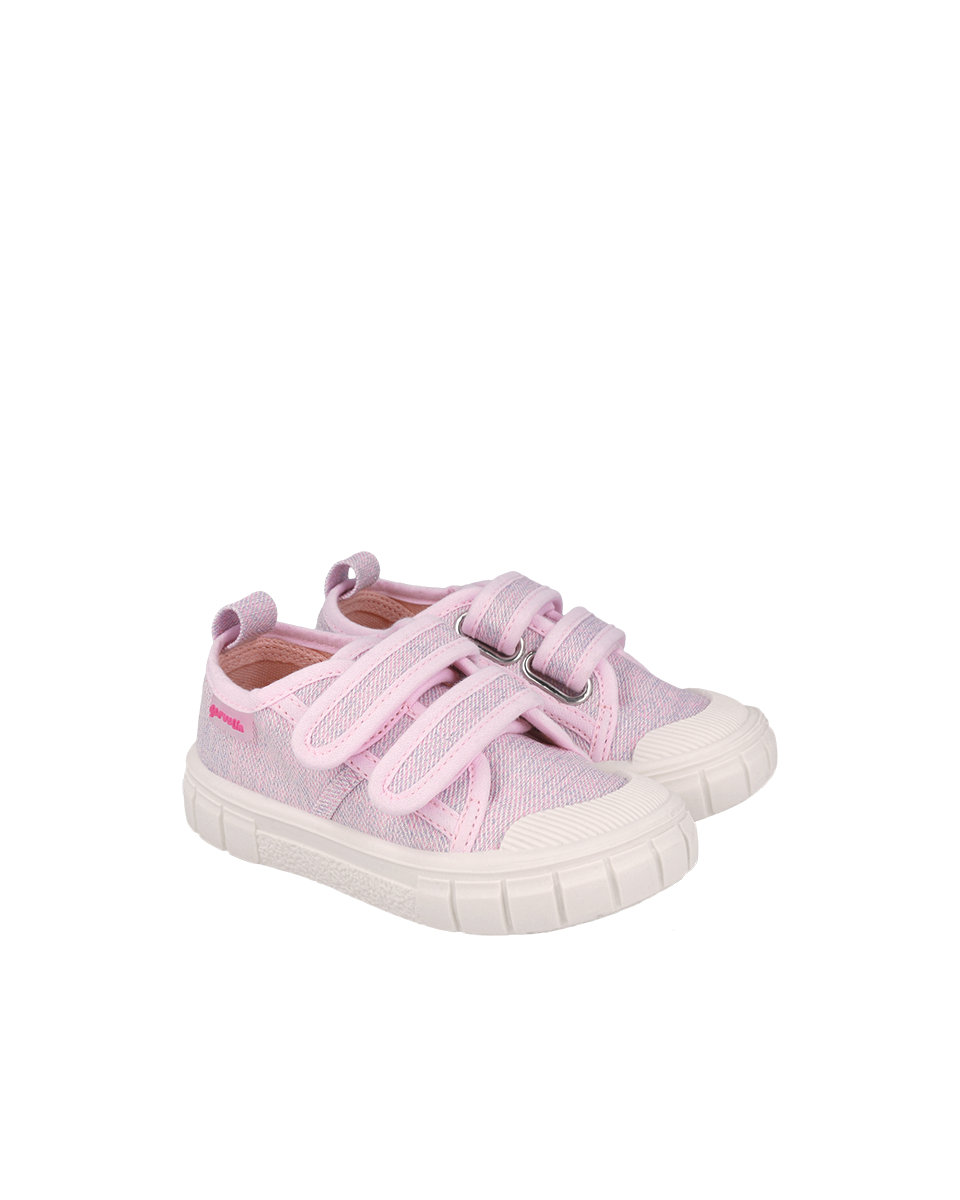 Garvalin Rosa tekstiilist barefoot tennised