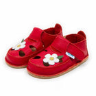 Dodo nahast barefoot-sandaalid, metsik lill/rosu