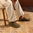 GROUNDIES® Cricket Men mokassiinid laiale jalale, khaki