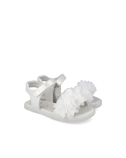 Garvalin Pompones Blanco sandaalid