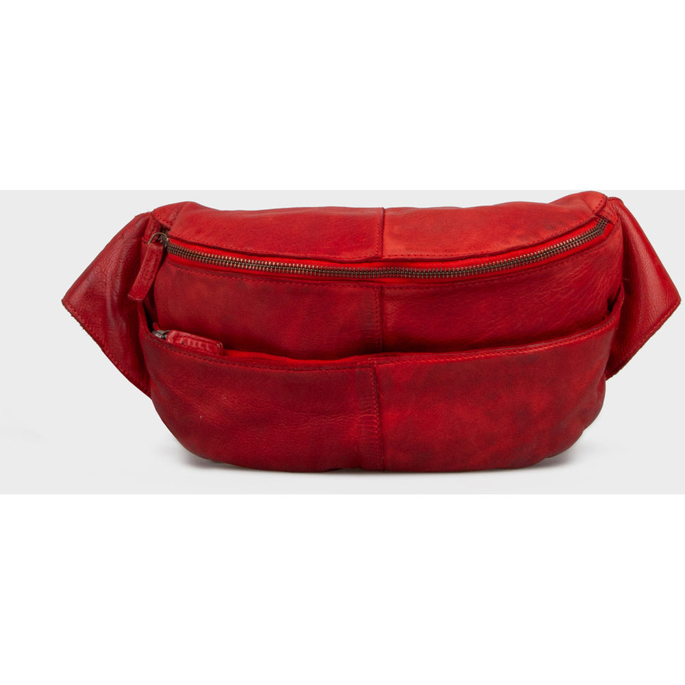 Montana Liberty Urban nahast bumbag - Red