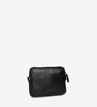 Montana nahast Small crossbody bag Lenno Lago Black
