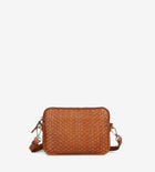 Montana nahast Small crossbody bag Lenno Lago Cognac