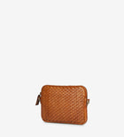 Montana nahast Small crossbody bag Lenno Lago Cognac