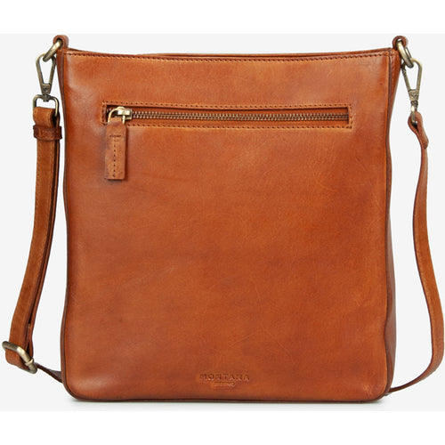 Treats Torno, naturaalsest nahast õla- ja crossbody-kott - Cognac