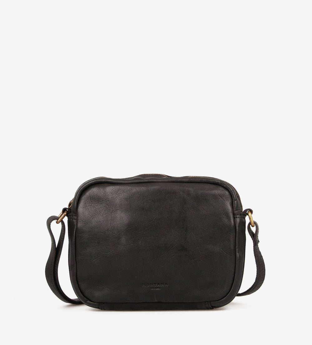 Montana nahast Crossbody bag Eldora Urban, black