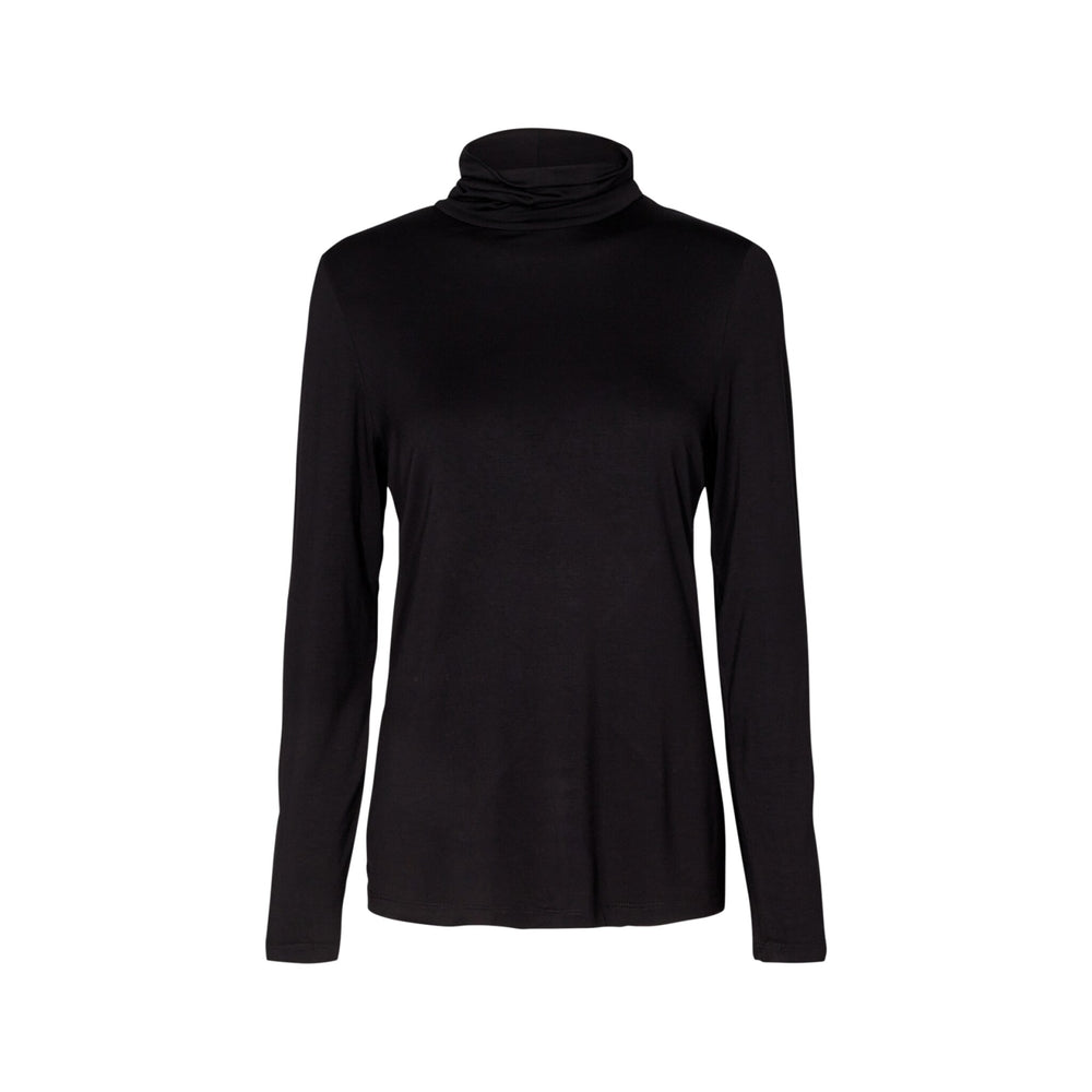 Soyaconcept PV kõrge kaelusega pluus, Black
