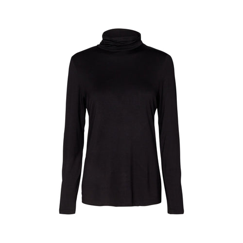 Soyaconcept PV kõrge kaelusega pluus, Black