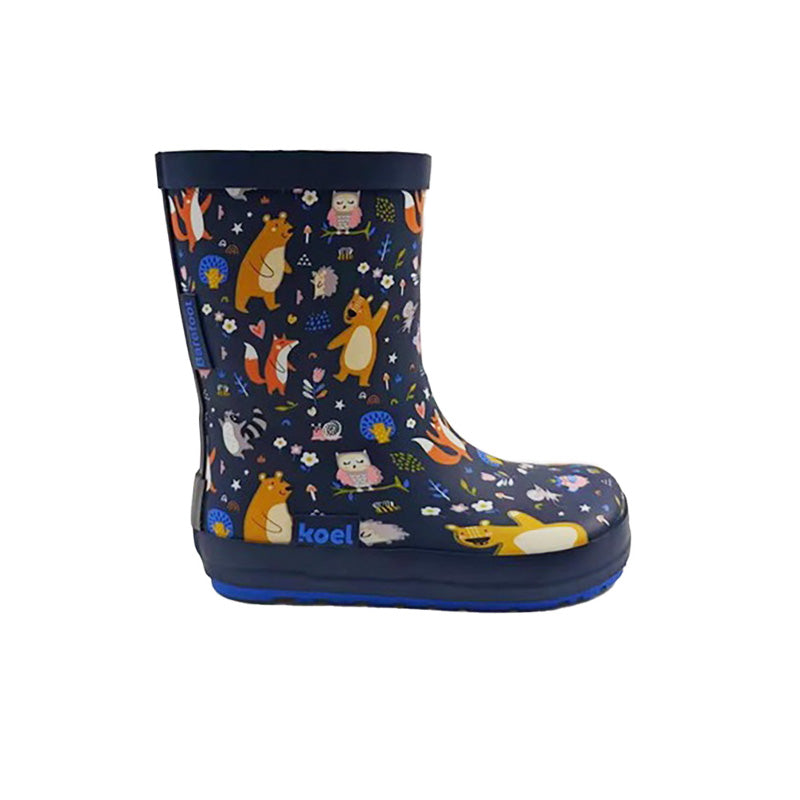 Koel4kids barefoot kummikud, Bear Blue
