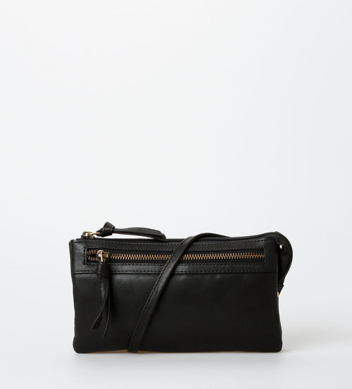 Treats nahast väike crossbody-kott Gro Common, black