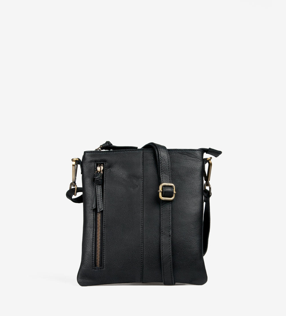 Treats nahast Crossbody Ingrid Common, black