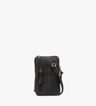 Treats nahast väike crossbody-mobiilikott Emma Common, black